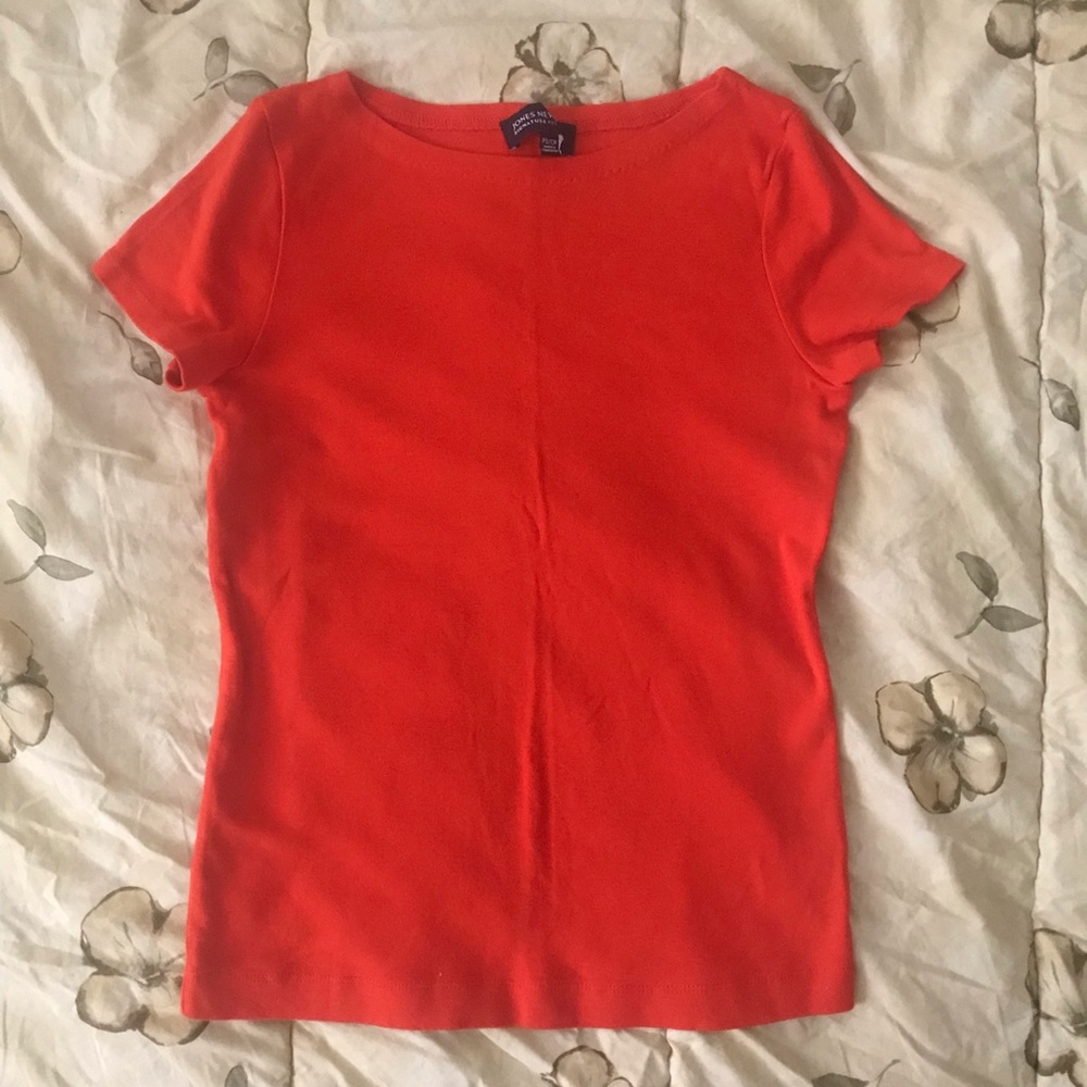 Jones New York thin knit short sleeve sweater